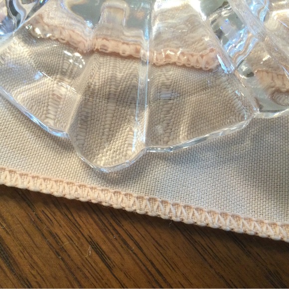 Two Crystal Taper Candle Holders 24% Lead Crystal 4.75" Tall - Picture 4 of 4